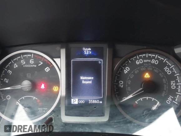 2020 Toyota Tacoma SR5 with VIN 5TFCZ5AN1LX227753, listed as a IAAI auction lot 41543939 with 35,860 mi miles and . Bid and sale history available at DreamBid. Image 15.