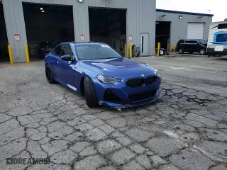 2023 BMW 2 Series M240i with VIN 3MW43CM04P8C86968, listed as a Copart auction lot 69223164 with 12,826 mi miles and Salvage Title. Bid and sale history available at carsss.com. Image 13.