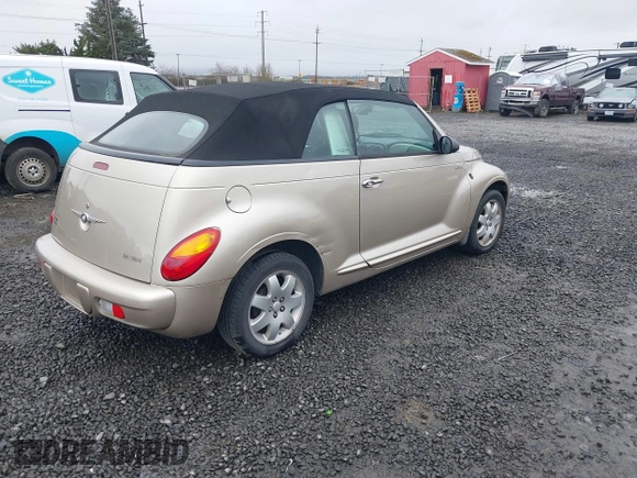 2005 Chrysler PT Cruiser Touring with VIN 3C3EY55E35T628200, listed as a IAAI auction lot 41707251 with 82,655 mi miles and . Bid and sale history available at DreamBid. Image 4.