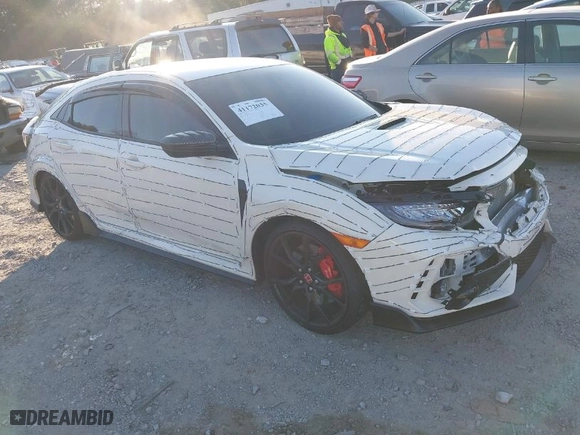 2018 Honda Civic Type R Touring with VIN SHHFK8G78JU202981, listed as a IAAI auction lot 41172035 with 10,178 mi miles. Bid and sale history available at carsss.com. Image 1.