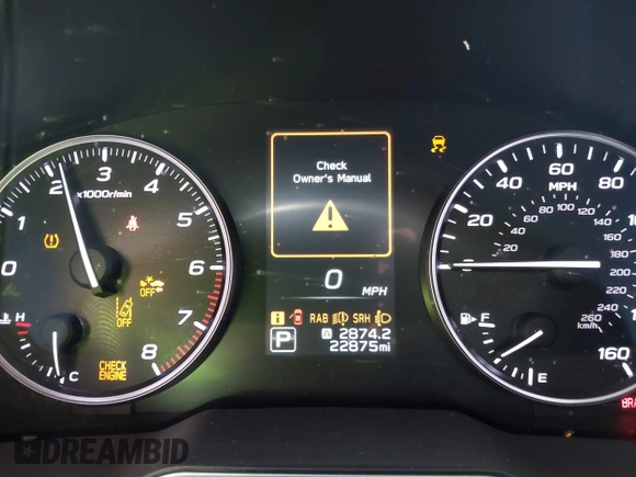 2022 Subaru Outback Touring XT with VIN 4S4BTGPD3N3271735, listed as a IAAI auction lot 41422630 with 22,875 mi miles and . Bid and sale history available at DreamBid. Image 7.
