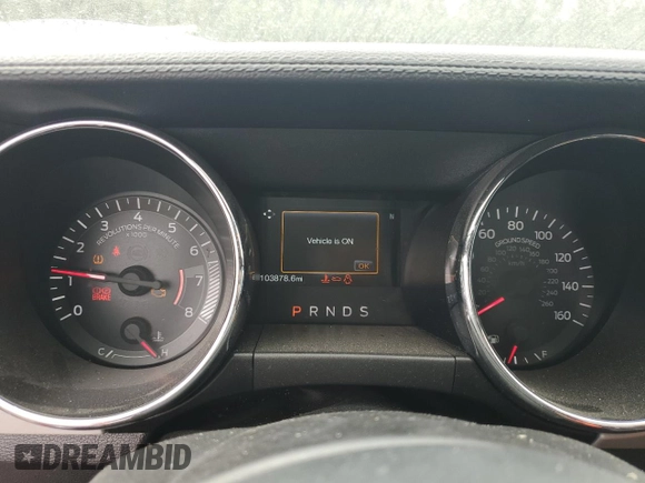 2017 Ford Mustang EcoBoost with VIN 1FA6P8TH2H5282667, listed as a Copart auction lot 65561925 with 103,878 mi miles and Clean title. Bid and sale history available at DreamBid. Image 9.