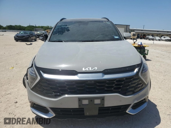 2024 Kia Sportage SX-Prestige with VIN 5XYK53DFXRG225706, listed as a Copart auction lot 52489285 with Not Provided miles and Salvage Title. Bid and sale history available at carsss.com. Image 5.