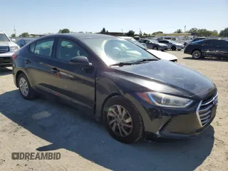 2017 Hyundai Elantra SE with VIN 5NPD74LF7HH190642, listed as a Copart auction lot 64102815 with 124,615 mi miles and Clean title. Bid and sale history available at DreamBid. Image 4.