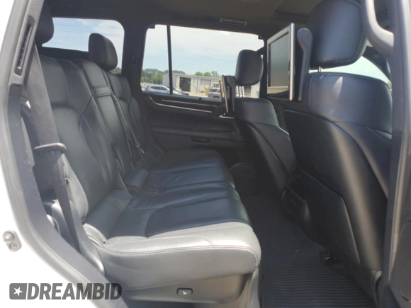 2020 Lexus LX 570 with VIN JTJDY7AX3L4320650, listed as a Copart auction lot 57576655 with 82,762 mi miles and Salvage title. Bid and sale history available at DreamBid. Image 11.