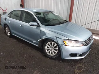 2012 Volkswagen Passat S w/Appearance with VIN 1VWAP7A30CC042041, listed as a IAAI auction lot 42051506 with 154,896 mi miles. Bid and sale history available at carsss.com. Image 1.