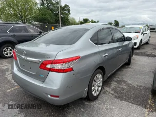 2013 Nissan Sentra FE+ S with VIN 3N1AB7AP0DL777437, listed as a Copart auction lot 55518195 with 132,151 mi miles and Clean Title. Bid and sale history available at DreamBid. Image 4.