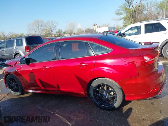 2016 Ford Focus SE with VIN 1FADP3F29GL347574, listed as a IAAI auction lot 41975094 with 76,147 mi miles. Bid and sale history available at carsss.com. Image 14.