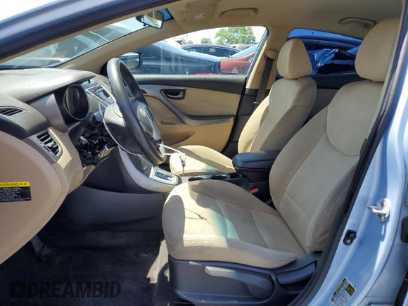 2011 Hyundai Elantra GLS с VIN KMHDH4AE8BU111141, выставлен на аукционе Copart как лот 57908075 с пробегом 166 907 миль миль и Чистый • Clean title. История ставок и продаж доступна на DreamBid. Изображение 7.