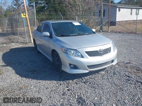 2009 Toyota Corolla with VIN 1NXBU40E29Z064526, listed as a IAAI auction lot 41790965 with 122,578 mi miles. Bid and sale history available at carsss.com. Image 1.