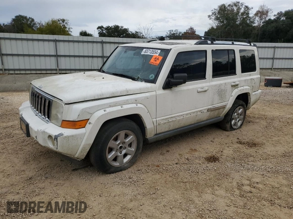 2006 Jeep Commander Limited z VIN 1J8HH58N76C355045, wystawiony jako Copart lot #83713554 z przebiegiem Nie podano mil oraz Czysty tytuł • Clean title. Historia ofert i sprzedaży dostępna na DreamBid. Obrazek 1.