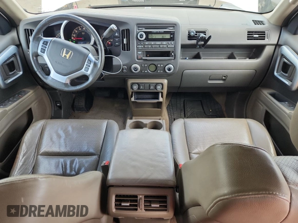 2008 Honda Ridgeline RTL with VIN 2HJYK16508H540795, listed as a Copart auction lot 65243545 with 168,807 mi miles and Salvage title. Bid and sale history available at DreamBid. Image 8.