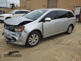2015 Honda Odyssey EX-L z VIN 5FNRL5H64FB051208, wystawiony jako Copart lot #51044975 z przebiegiem 132 890 mil mil oraz Szkoda całkowita • Salvage title. Historia ofert i sprzedaży dostępna na DreamBid. Obrazek 1.