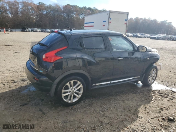 2012 Nissan Juke SL with VIN JN8AF5MR4CT102613, listed as a Copart auction lot 85422734 with 0 mi miles and Salvage Title. Bid and sale history available at carsss.com. Image 3.