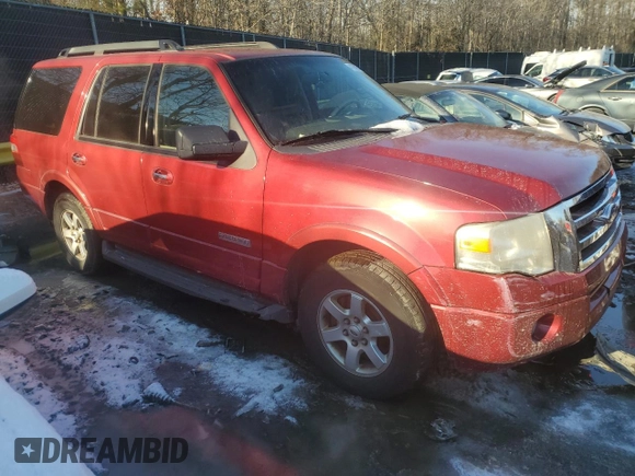 2008 Ford Expedition SSV with VIN 1FMFU15508LA32557, listed as a Copart auction lot 41902515 with 198,443 mi miles and Non repairable. Bid and sale history available at DreamBid. Image 4.