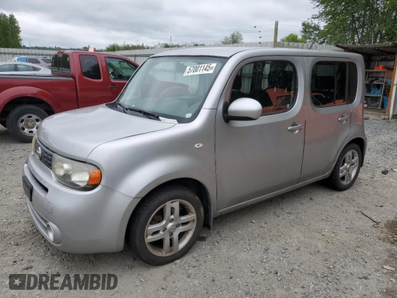 2011 Nissan Cube S z VIN JN8AZ2KR7BT203409, wystawiony jako Copart lot #57001145 z przebiegiem 127 446 mil mil oraz Tytuł czysty. Historia ofert i sprzedaży dostępna na DreamBid. Obrazek 1.