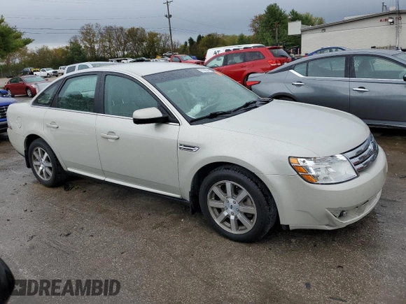 2008 Ford Taurus SEL with VIN 1FAHP24W68G148302, listed as a Copart auction lot 75109584 with Not Provided miles and Salvage Title. Bid and sale history available at carsss.com. Image 4.