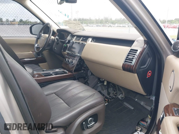 2016 Land Rover Range Rover Supercharged z VIN SALGS2EF1GA283619, wystawiony jako IAAI lot #41654995 z przebiegiem 76 212 mil mil oraz . Historia ofert i sprzedaży dostępna na DreamBid. Obrazek 5.