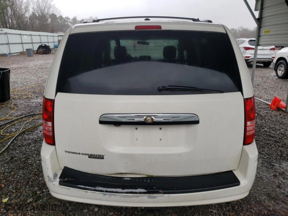 2008 Chrysler Town & Country Touring with VIN 2A8HR54P68R710057, listed as a Copart auction lot 47492085 with 141,839 mi miles and Salvage Title. Bid and sale history available at carsss.com. Image 6.