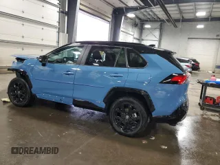 2024 Toyota RAV4 Hybrid XSE with VIN 4T3E6RFV1RU148467, listed as a Copart auction lot 47574595 with 17,147 mi miles and Salvage Title. Bid and sale history available at carsss.com. Image 2.