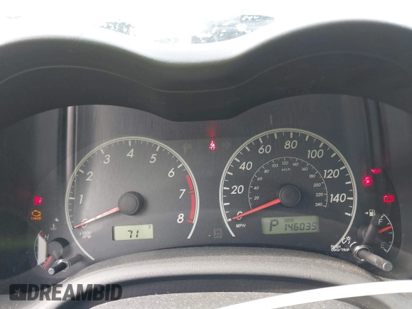 2011 Toyota Corolla L with VIN JTDBU4EE9B9135288, listed as a IAAI auction lot 41933259 with 146,039 mi miles. Bid and sale history available at carsss.com. Image 7.