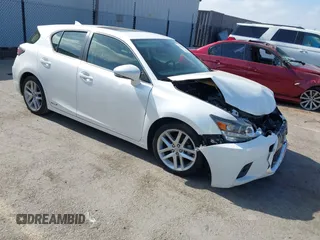 2016 Lexus CT 200h z VIN JTHKD5BH2G2274942, wystawiony jako IAAI lot #42281358 z przebiegiem 68 167 mil mil oraz . Historia ofert i sprzedaży dostępna na DreamBid. Obrazek 1.