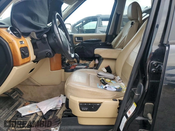 2008 Land Rover LR3 HSE with VIN SALAG25408A474083, listed as a Copart auction lot 59713975 with 117,075 mi miles and Salvage title. Bid and sale history available at DreamBid. Image 7.