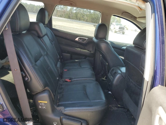 2017 Nissan Pathfinder SV with VIN 5N1DR2MN3HC640041, listed as a Copart auction lot 50608485 with 45,919 mi miles and Salvage Title. Bid and sale history available at carsss.com. Image 11.