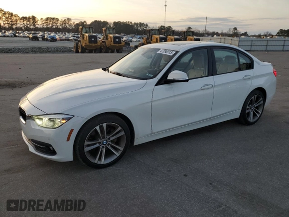 2016 BMW 3 Series 328i with VIN WBA8E9G54GNU27704, listed as a Copart auction lot 47896915 with 126,286 mi miles and Salvage Title. Bid and sale history available at carsss.com. Image 1.
