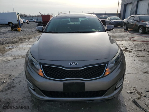 2014 Kia Optima EX with VIN 5XXGN4A76EG343677, listed as a Copart auction lot 47235465 with 163,612 mi miles and Salvage Title. Bid and sale history available at carsss.com. Image 5.