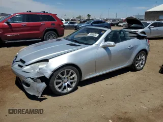 2007 Mercedes-Benz SLK-Class 3.5L with VIN WDBWK56F47F145383, listed as a Copart auction lot 59658234 with 106,491 mi miles and Salvage Title. Bid and sale history available at carsss.com. Image 1.
