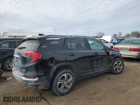 2020 GMC Terrain SLT with VIN 3GKALVEV5LL265232, listed as a Copart auction lot 46223335 with 94,704 mi miles and Salvage title. Bid and sale history available at DreamBid. Image 3.