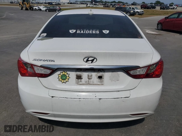 2013 Hyundai Sonata GLS with VIN 5NPEB4AC8DH659727, listed as a Copart auction lot 54721785 with 111,606 mi miles and Salvage Title. Bid and sale history available at carsss.com. Image 6.