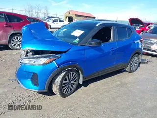 2022 Nissan Kicks SV with VIN 3N1CP5CV1NL510786, listed as a IAAI auction lot 41600316 with 82,374 mi miles and . Bid and sale history available at carsss.com. Image 17.