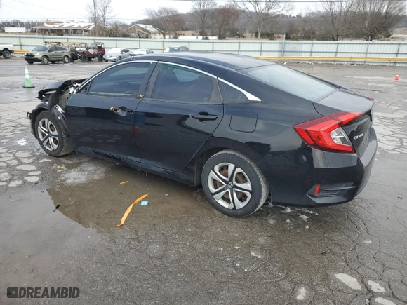2016 Honda Civic Sedan LX with VIN 19XFC2F56GE205470, listed as a Copart auction lot 46096395 with 131,531 mi miles and Salvage Title. Bid and sale history available at carsss.com. Image 2.