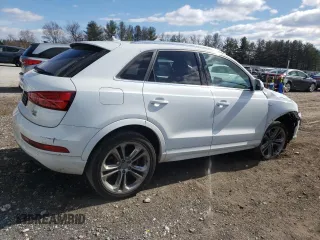 2018 Audi Q3 Premium Plus with VIN WA1JCCFS5JR034528, listed as a Copart auction lot 44626863 with 58,518 mi miles. Bid and sale history available at carsss.com. Image 3.