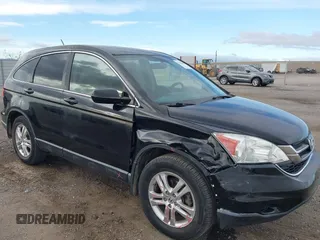 2011 Honda CR-V EX-L with VIN 5J6RE3H77BL021340, listed as a IAAI auction lot 41208898 with 153,096 mi miles. Bid and sale history available at carsss.com. Image 1.