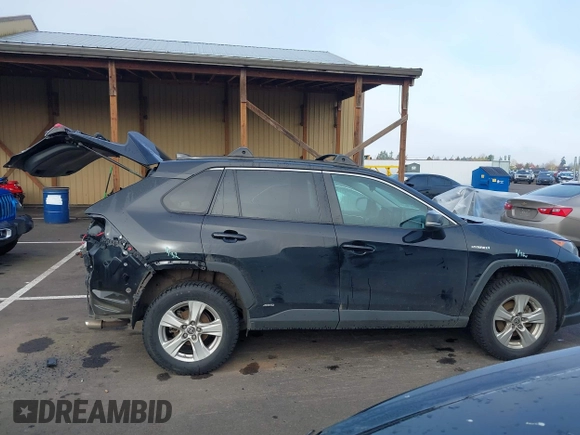 2021 Toyota RAV4 Hybrid LE with VIN 4T3M6RFV8MU028461, listed as a IAAI auction lot 41868616 with 80,233 mi miles. Bid and sale history available at carsss.com. Image 14.