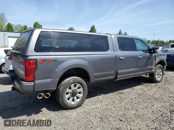 2022 Ford F-350 XL z VIN 1FT8W3BT5NEC65985, wystawiony jako Copart lot #55694915 z przebiegiem 52 286 mil mil oraz Szkoda całkowita • Salvage title. Historia ofert i sprzedaży dostępna na DreamBid. Obrazek 3.