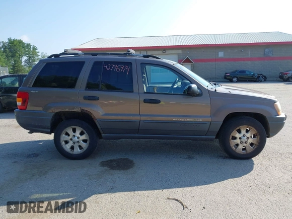 2001 Jeep Grand Cherokee Laredo with VIN 1J4GW48S31C626727, listed as a IAAI auction lot 42796974 with 132,988 mi miles and . Bid and sale history available at DreamBid. Image 14.
