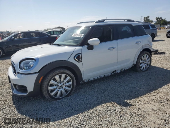 2020 MINI Countryman Cooper S with VIN WMZYW7C01L3L86999, listed as a Copart auction lot 60845345 with 74,438 mi miles and Salvage title. Bid and sale history available at DreamBid. Image 1.