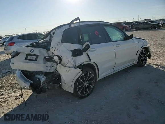 2023 BMW X3 M40i with VIN 5UX83DP07P9S24541, listed as a Copart auction lot 87211424 with Not Provided miles and Salvage Title. Bid and sale history available at DreamBid. Image 12.