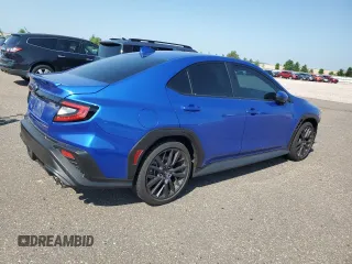 2023 Subaru WRX Premium with VIN JF1VBAF66P9822198, listed as a Copart auction lot 62338545 with 16,013 mi miles and Salvage title. Bid and sale history available at DreamBid. Image 3.