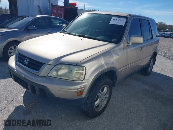2001 Honda CR-V SE with VIN JHLRD18761S029899, listed as a IAAI auction lot 40825937 with 190,701 mi miles. Bid and sale history available at carsss.com. Image 2.
