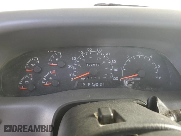 2001 Ford Super Duty F-250 XL with VIN 1FTNX20LX1EA37939, listed as a Copart auction lot 82408314 with 303,527 mi miles and Salvage Title. Bid and sale history available at carsss.com. Image 9.