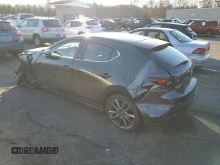 2021 Mazda 3 Select with VIN JM1BPBKL9M1345549, listed as a Copart auction lot 80771954 with 59,400 mi miles and Salvage title. Bid and sale history available at DreamBid. Image 2.