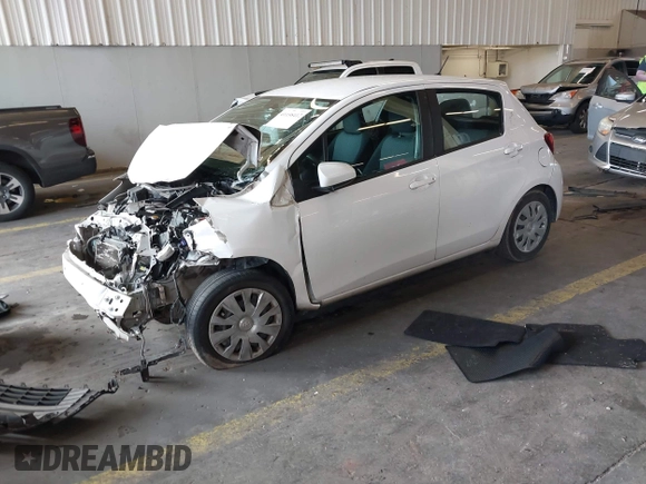 2015 Toyota Yaris L with VIN VNKKTUD38FA041692, listed as a IAAI auction lot 41158412 with Not Provided miles. Bid and sale history available at carsss.com. Image 18.