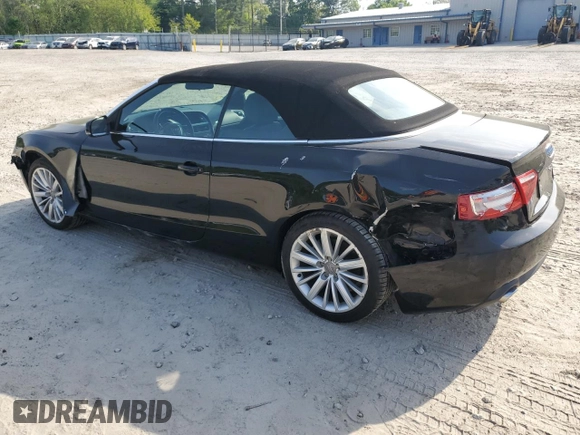 2012 Audi A5 Premium z VIN WAUCFAFH0CN006741, wystawiony jako Copart lot #56845035 z przebiegiem 57 571 mil mil oraz Czysty tytuł • Clean title. Historia ofert i sprzedaży dostępna na DreamBid. Obrazek 2.
