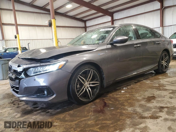 2022 Honda Accord Touring with VIN 1HGCV3F98NA021431, listed as a Copart auction lot 57665635 with 39,516 mi miles and Salvage title. Bid and sale history available at DreamBid. Image 1.