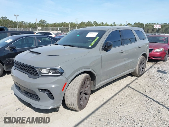 2023 Dodge Durango SRT Hellcat Premium with VIN 1C4SDJH95PC695459, listed as a IAAI auction lot 41856168 with 6,163 mi miles and . Bid and sale history available at DreamBid. Image 17.